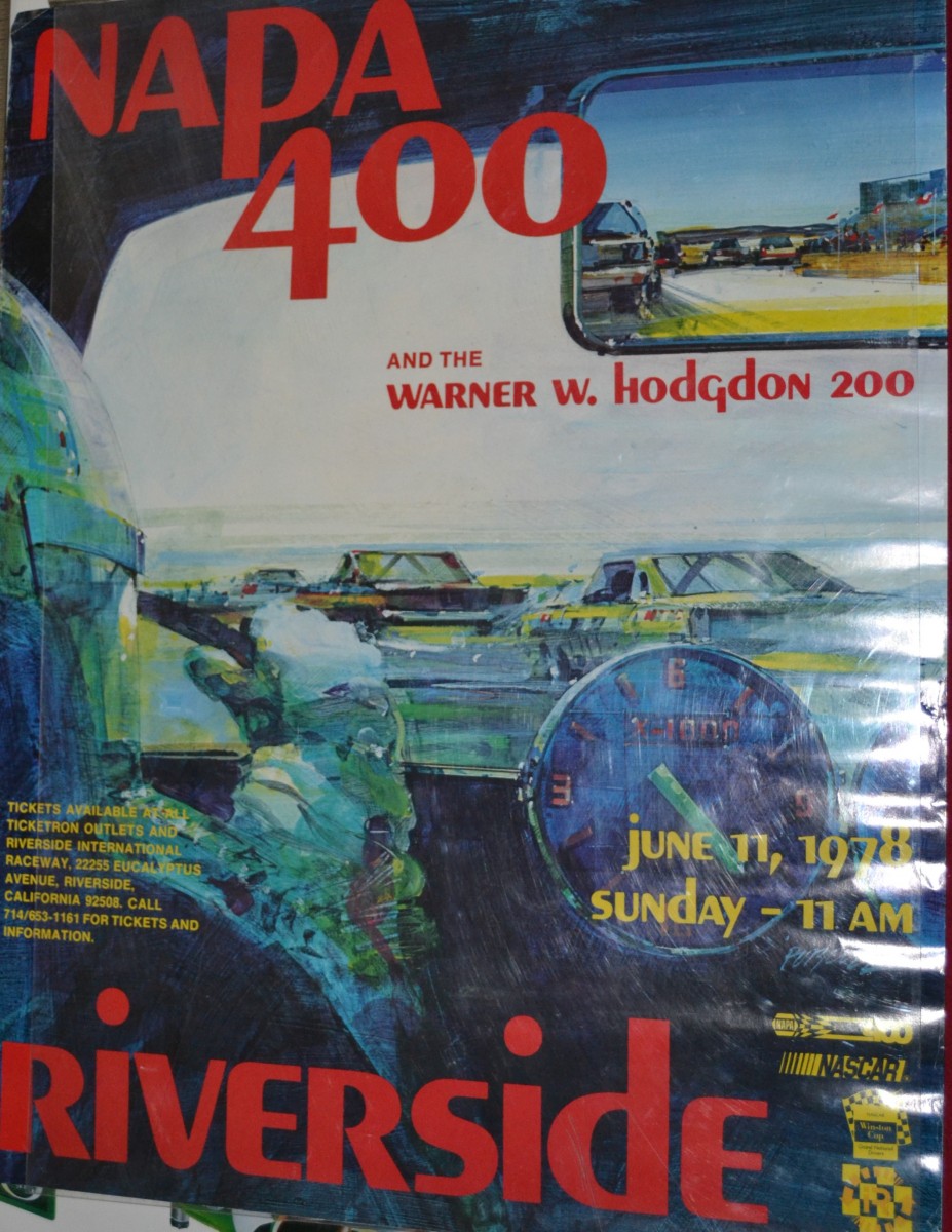 Vintage Racing Posters & Collectibles for sale on RYNO Classifieds